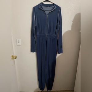Fashion Nova velvet jumpsuit